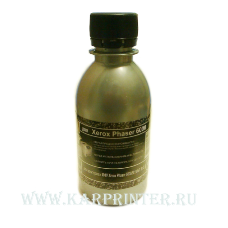 Тонер для Xerox Ph 6500, 6125, 6130, чёрный, 30 гр.