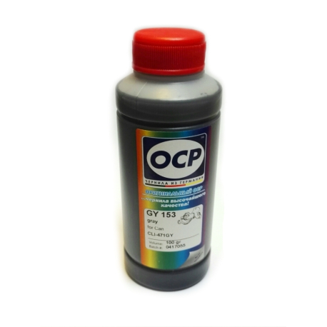 Чернила OCP 153 GY для Canon, серые, 100 мл