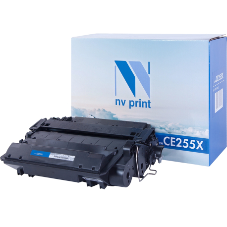 Картридж NV Print CE255X (55X), black