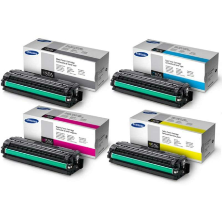 Заправка картриджа Samsung CLT-K506L, CLT-C506L, CLT-M506L, CLT-Y506L, с заменой чипа