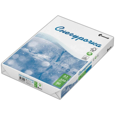 Офисная бумага Снегурочка, А3, 80 гр. 500 листов