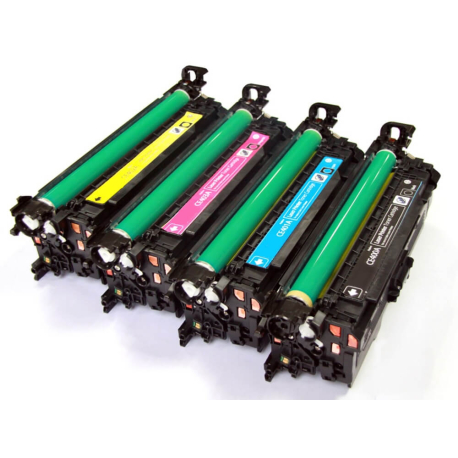 Заправка картриджа HP CE400A, CE401A, CE402A, CE403A, с заменой чипа