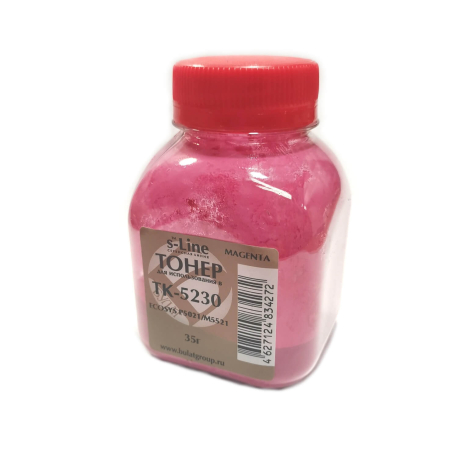 Тонер KYOCERA ECOSYS P5021, M5521 (TK-5240, TK-5230), magenta, 35 гр., Булат