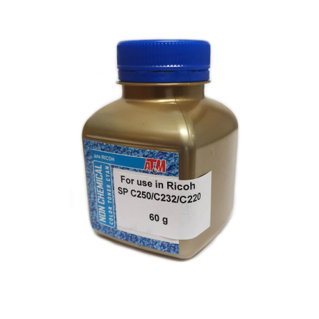 Тонер Ricoh Aficio SP C250, cyan, 60 гр., Gold Atm