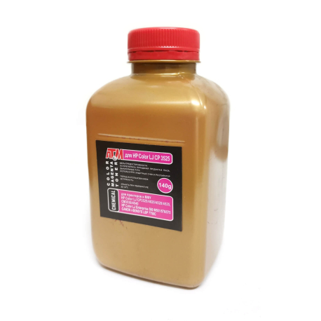 Тонер для HP Color тип TMC040, красный, 140 гр., Chemical, Gold Atm