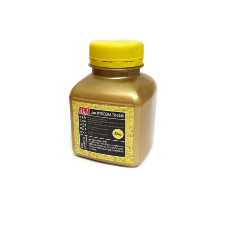 Тонер KYOCERA ECOSYS P5021, P5026 (TK-5240, TK-5220, TK-5230), yellow, 50 гр., Gold Atm