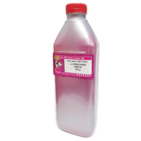 Тонер для HP Color тип TMC040, красный, 235 гр., Polyester, IMEX
