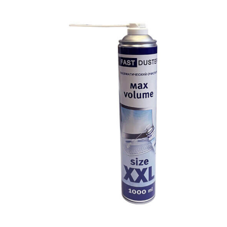 Сжатый газ для удаления пыли и тонера, 1000 мл, Fast Duster