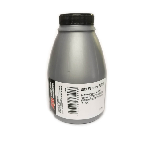 Тонер для Pantum P3010, M7100, TL-420X, 230 гр., Silver Atm