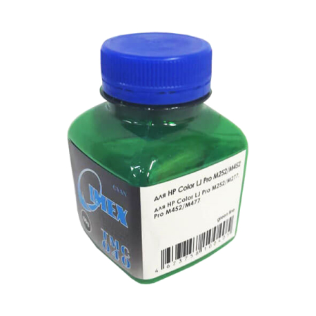 Тонер для HP Color LJ Pro M252, M277, cyan, 60 гр., Green Line