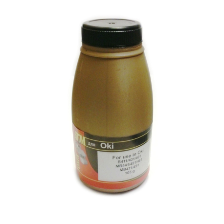 Тонер для Oki B411, B431, чёрный, 105 гр.