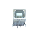 Разъём USB 2.0/3.0 type B для форматеров, 1 шт., Aqua