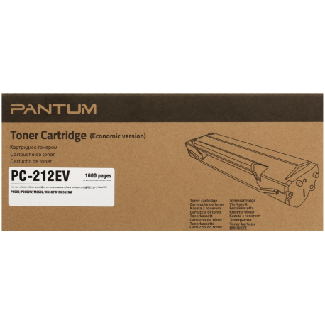 Заправка Pantum PC-212EV на 1600 копий, с чипом