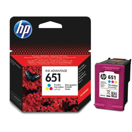 Картридж HP C2P11AE (HP651) , tri-colour